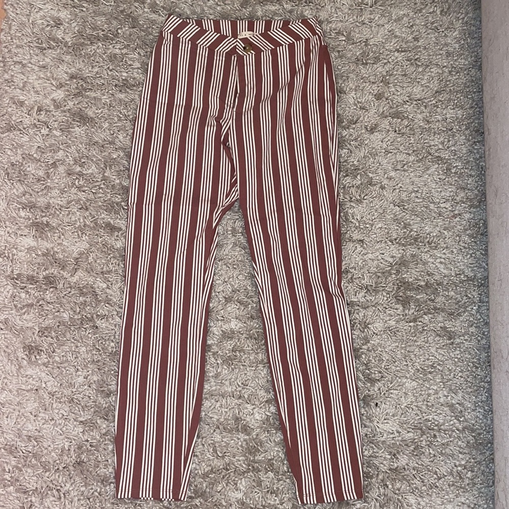 Pacsun High Waisted Striped Pants